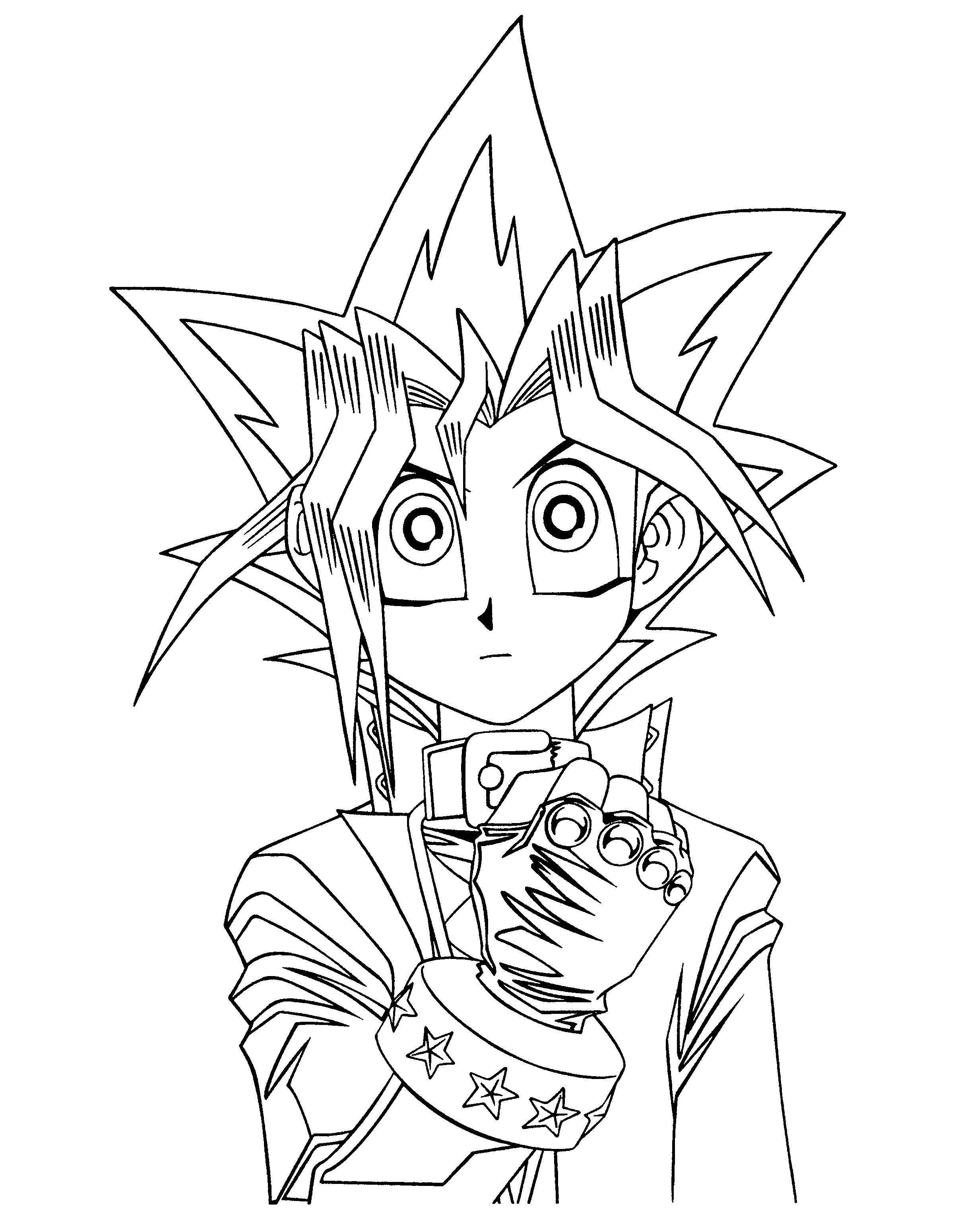 Coloring page: Yu-Gi-Oh! (Cartoons) #52981 - Free Printable Coloring Pages