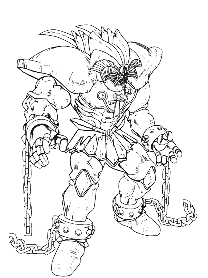 Coloring page: Yu-Gi-Oh! (Cartoons) #52984 - Free Printable Coloring Pages