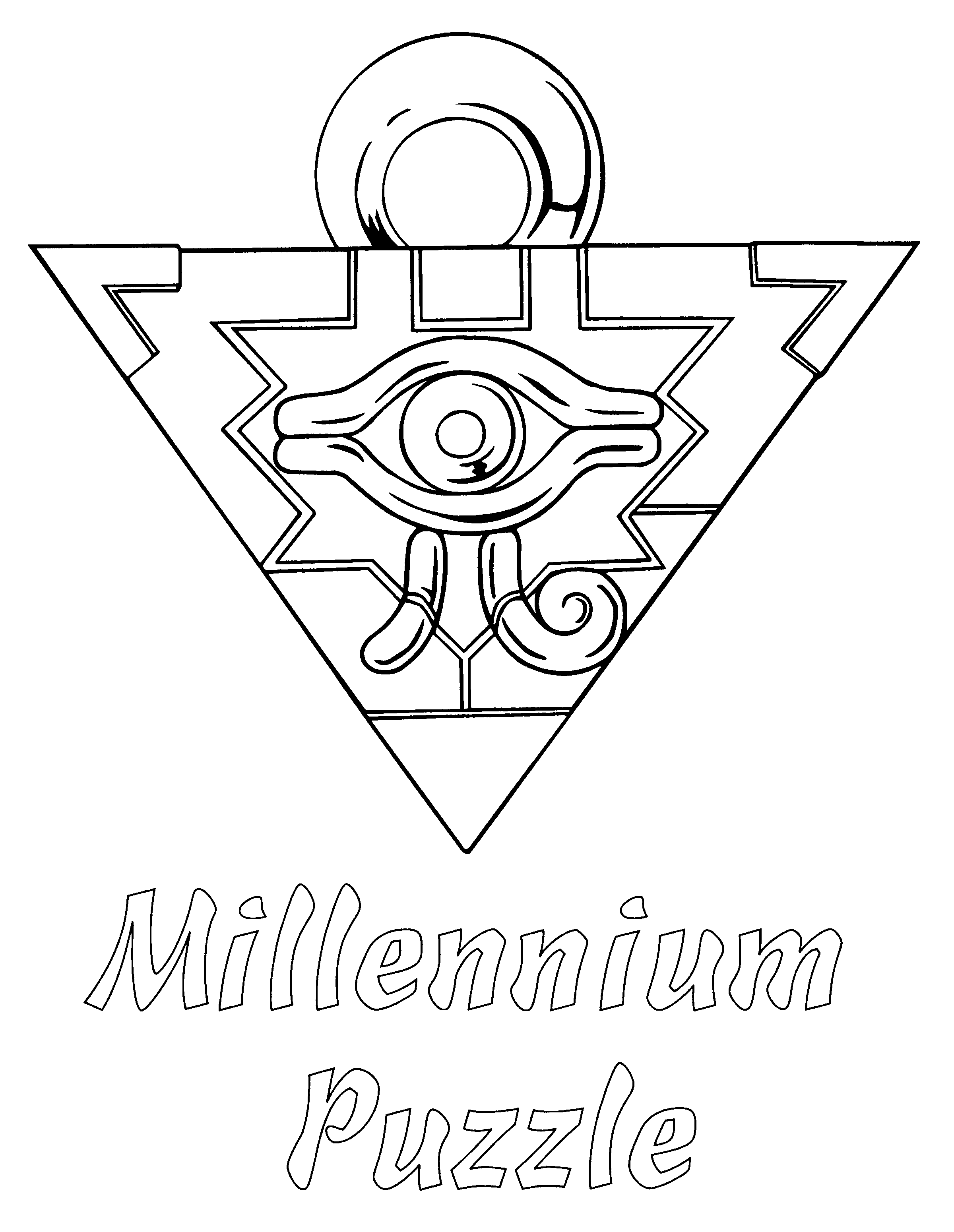 Coloring page: Yu-Gi-Oh! (Cartoons) #52986 - Free Printable Coloring Pages