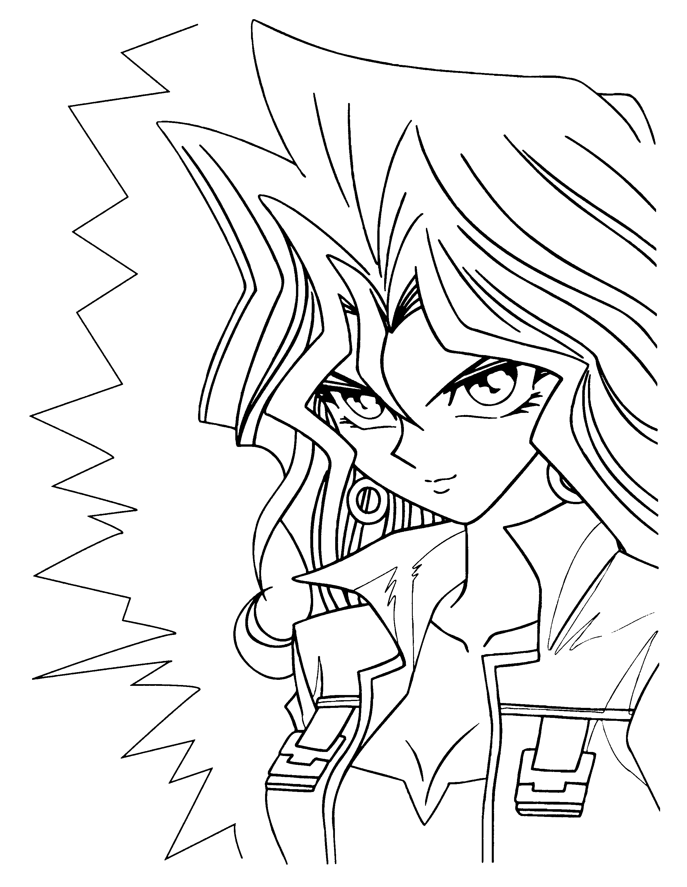Coloring page: Yu-Gi-Oh! (Cartoons) #52990 - Free Printable Coloring Pages