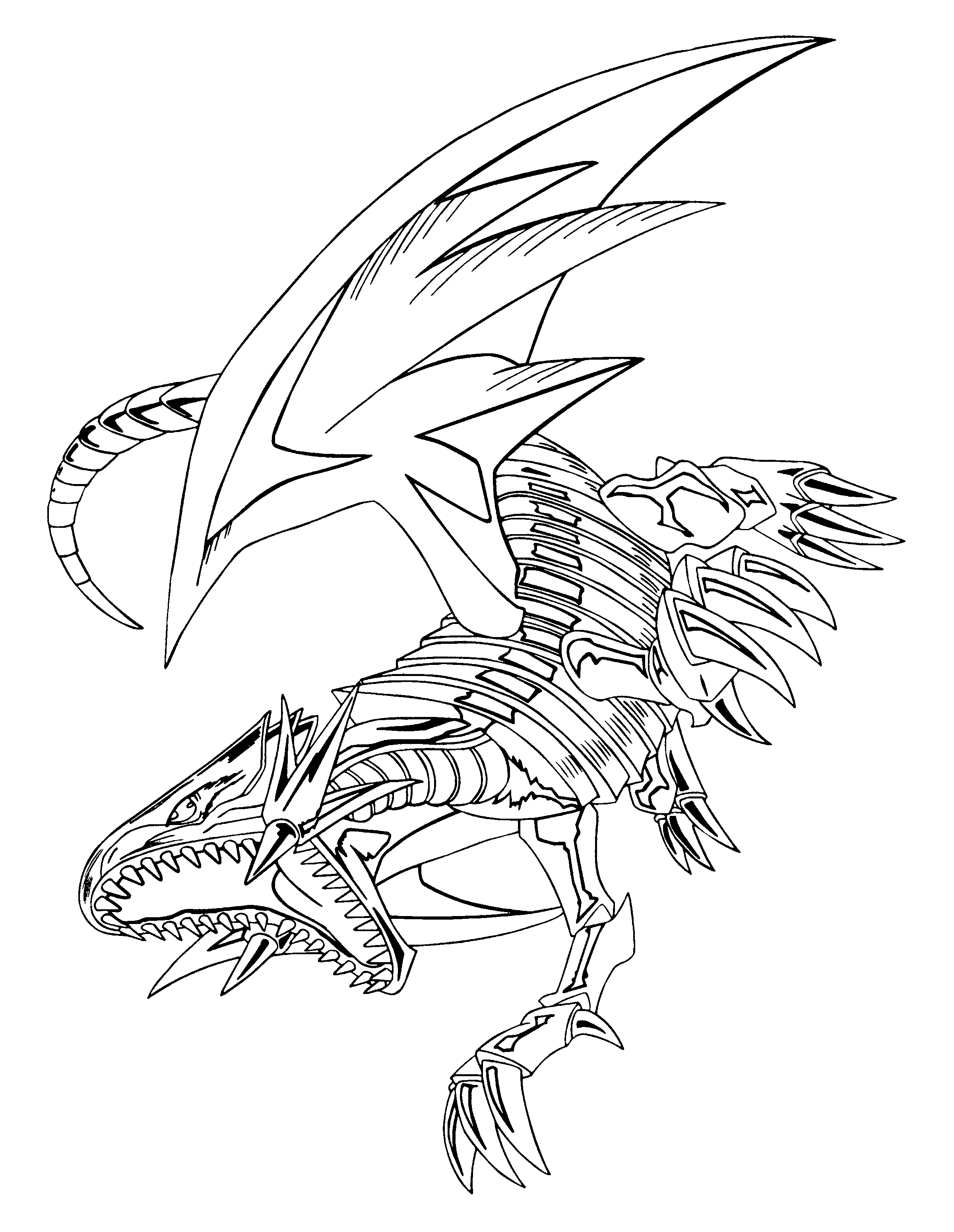 Coloring page: Yu-Gi-Oh! (Cartoons) #52991 - Free Printable Coloring Pages