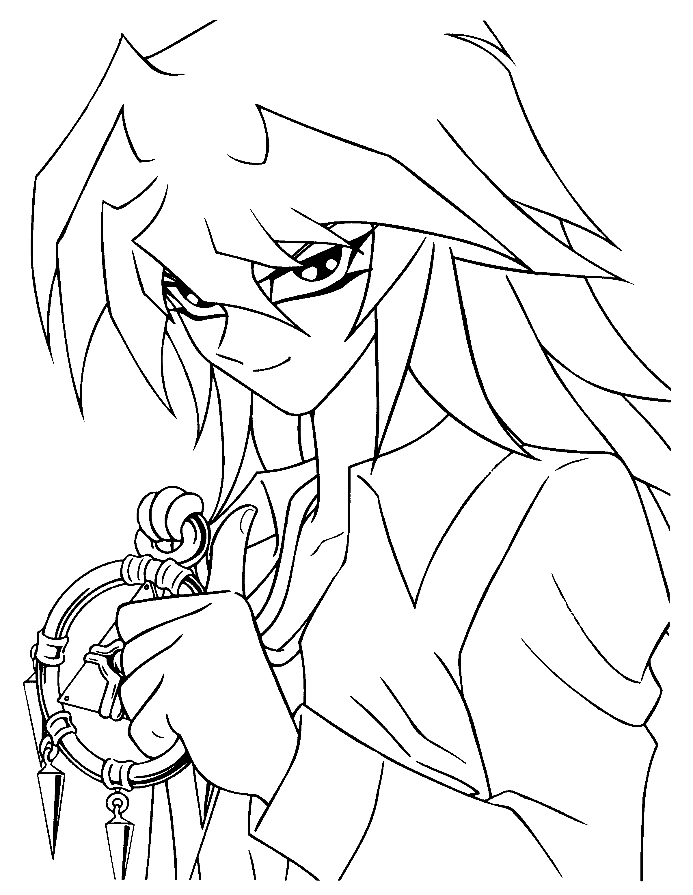 Coloring page: Yu-Gi-Oh! (Cartoons) #52995 - Free Printable Coloring Pages