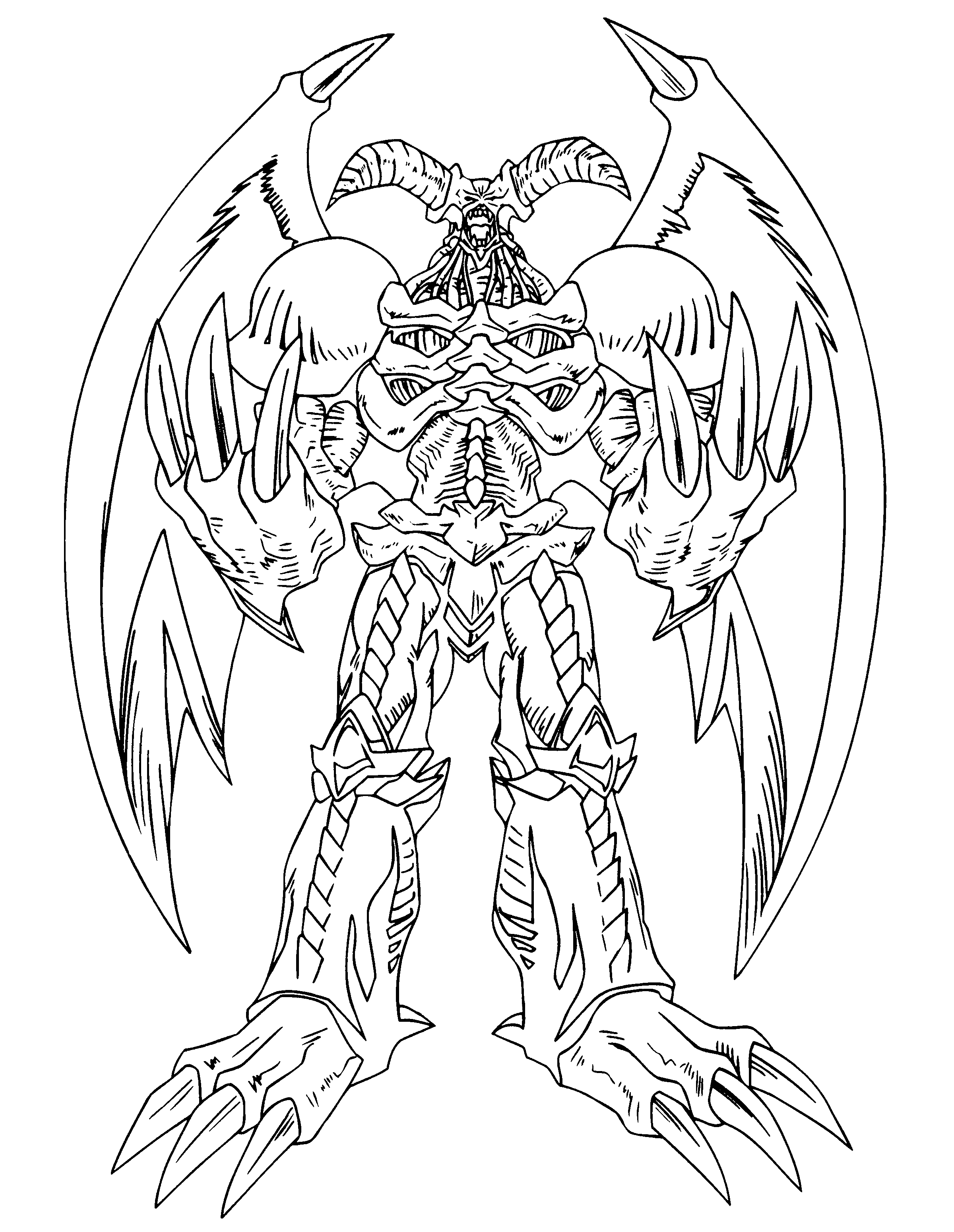 Coloring page: Yu-Gi-Oh! (Cartoons) #52996 - Free Printable Coloring Pages