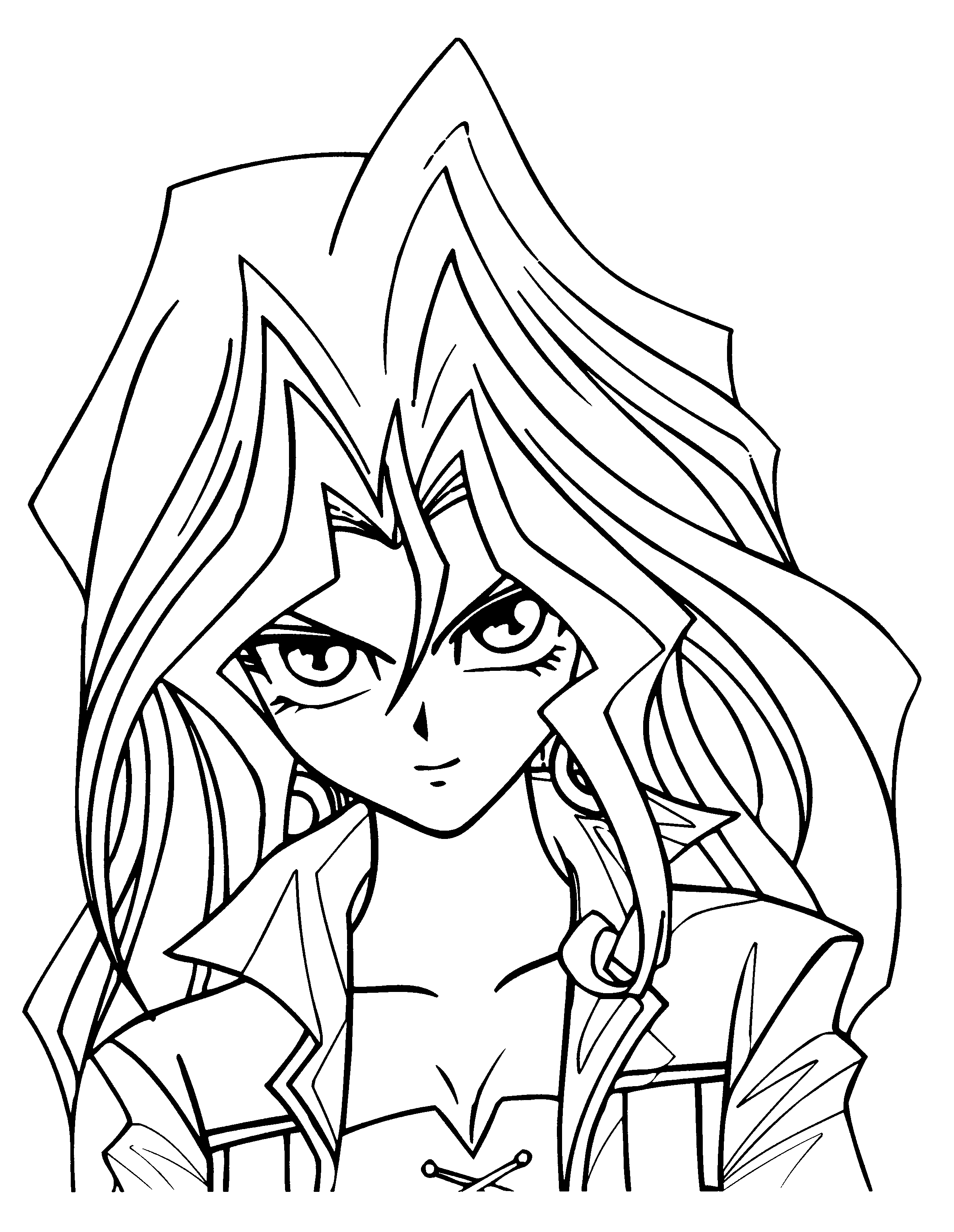Coloring page: Yu-Gi-Oh! (Cartoons) #52998 - Free Printable Coloring Pages
