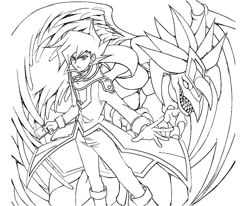 Coloring page: Yu-Gi-Oh! (Cartoons) #53004 - Free Printable Coloring Pages