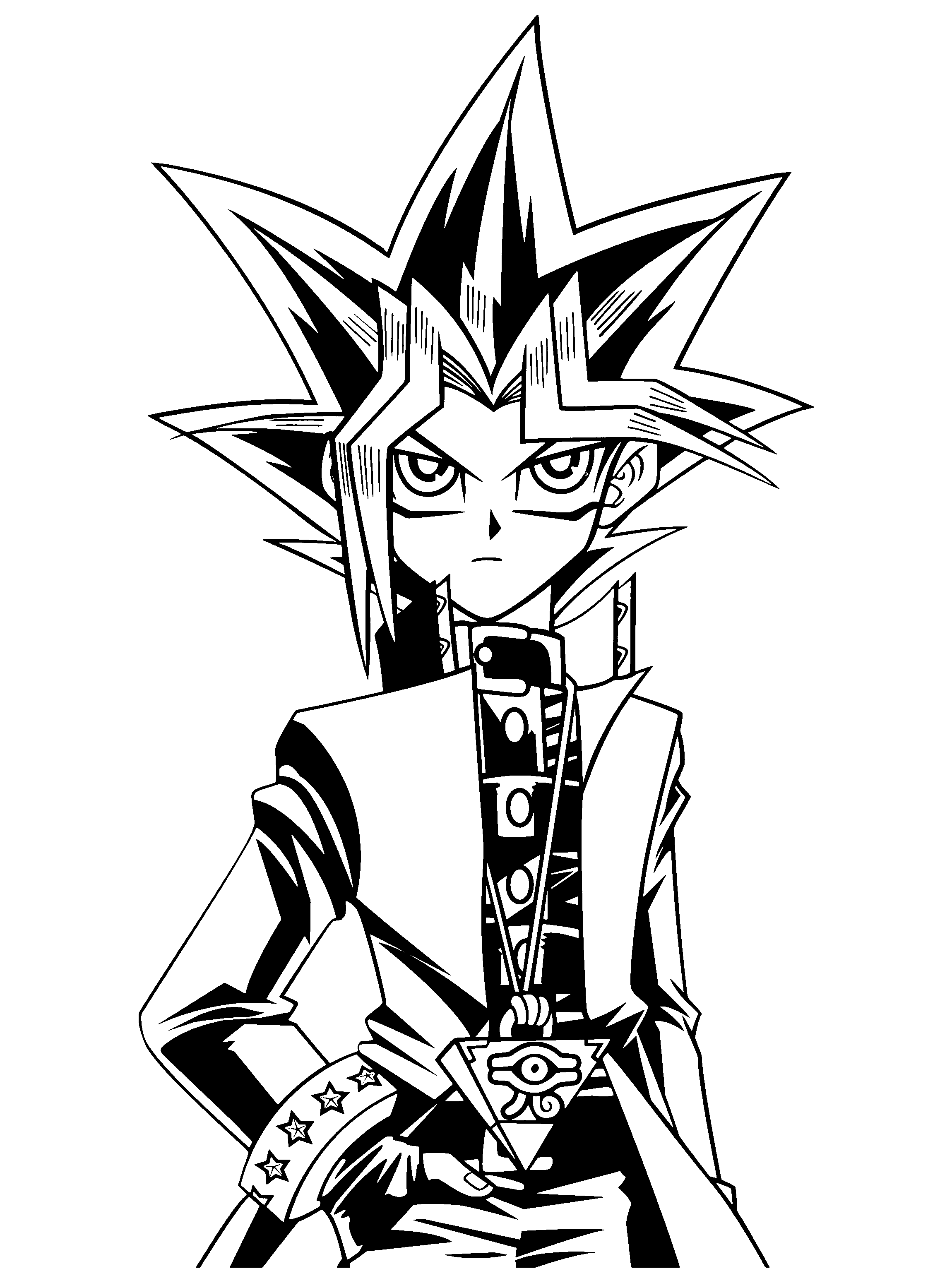 Coloring page: Yu-Gi-Oh! (Cartoons) #53006 - Free Printable Coloring Pages