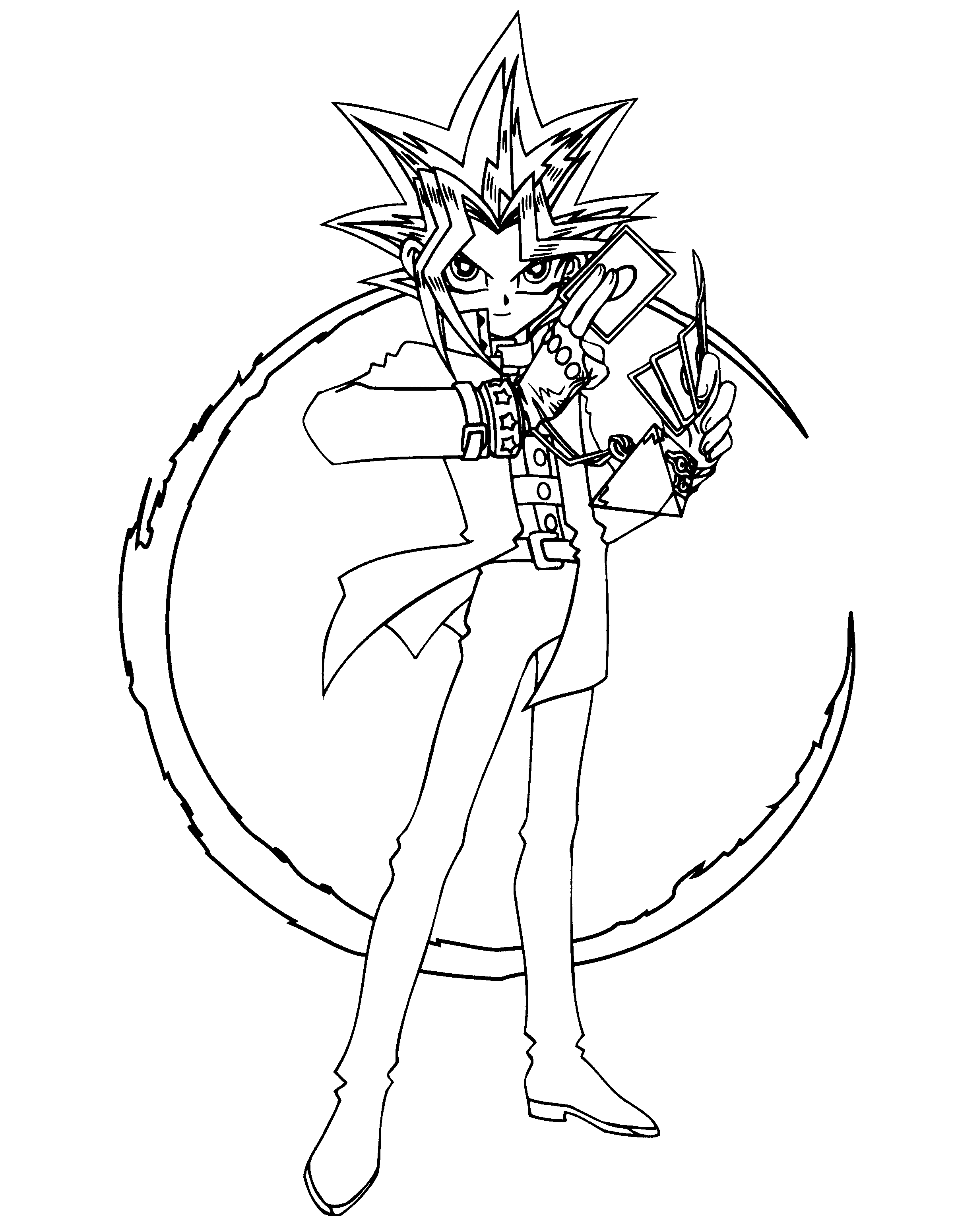 Coloring page: Yu-Gi-Oh! (Cartoons) #53013 - Free Printable Coloring Pages