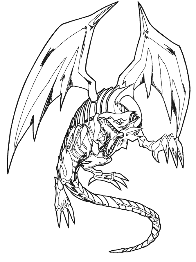 Coloring page: Yu-Gi-Oh! (Cartoons) #53018 - Free Printable Coloring Pages