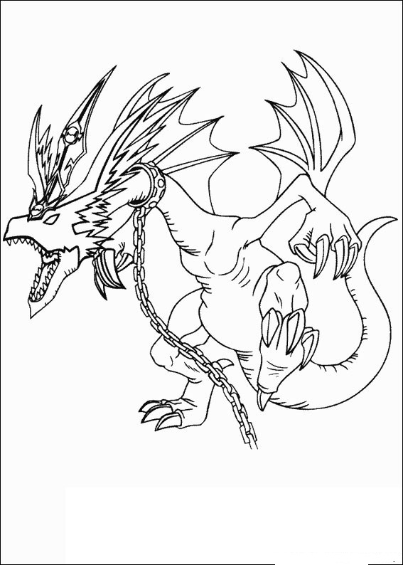 Coloring page: Yu-Gi-Oh! (Cartoons) #53026 - Free Printable Coloring Pages