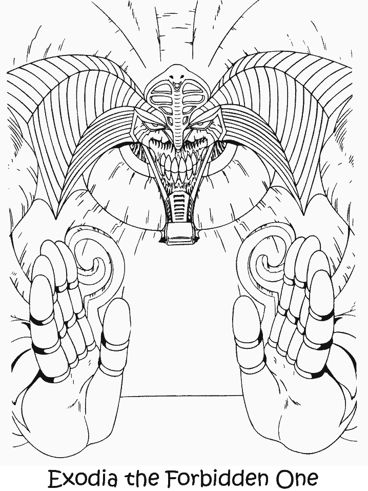 Coloring page: Yu-Gi-Oh! (Cartoons) #53029 - Free Printable Coloring Pages
