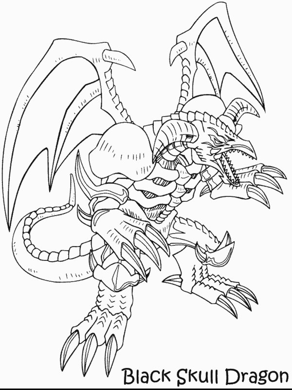 Coloring page: Yu-Gi-Oh! (Cartoons) #53040 - Free Printable Coloring Pages