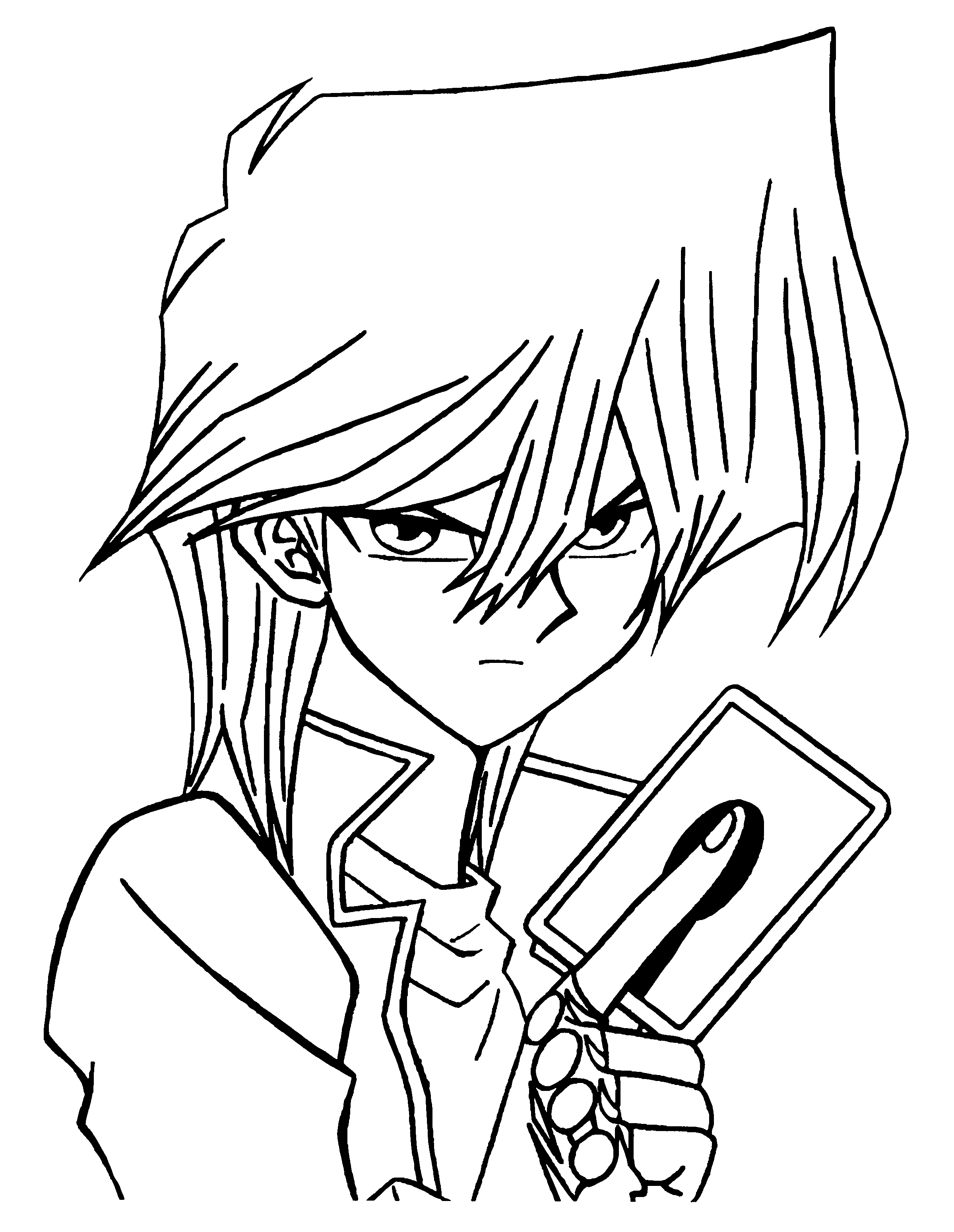 Coloring page: Yu-Gi-Oh! (Cartoons) #53041 - Free Printable Coloring Pages