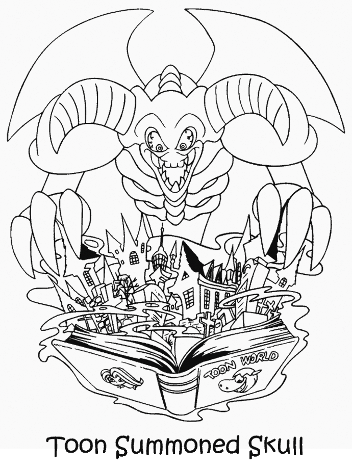 Coloring page: Yu-Gi-Oh! (Cartoons) #53045 - Free Printable Coloring Pages