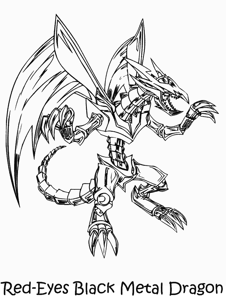 Coloring page: Yu-Gi-Oh! (Cartoons) #53046 - Free Printable Coloring Pages