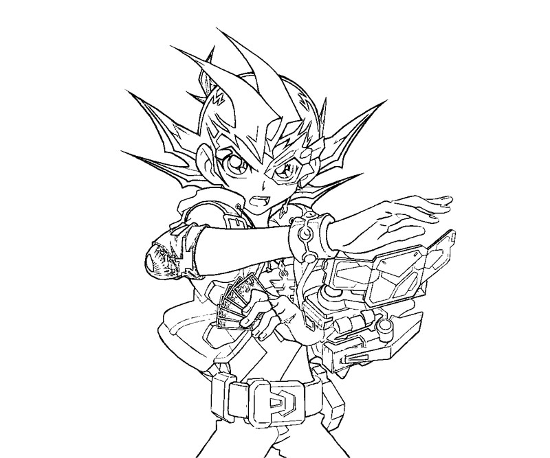 Drawing Yu Gi Oh 53047 Cartoons Printable Coloring Pages 