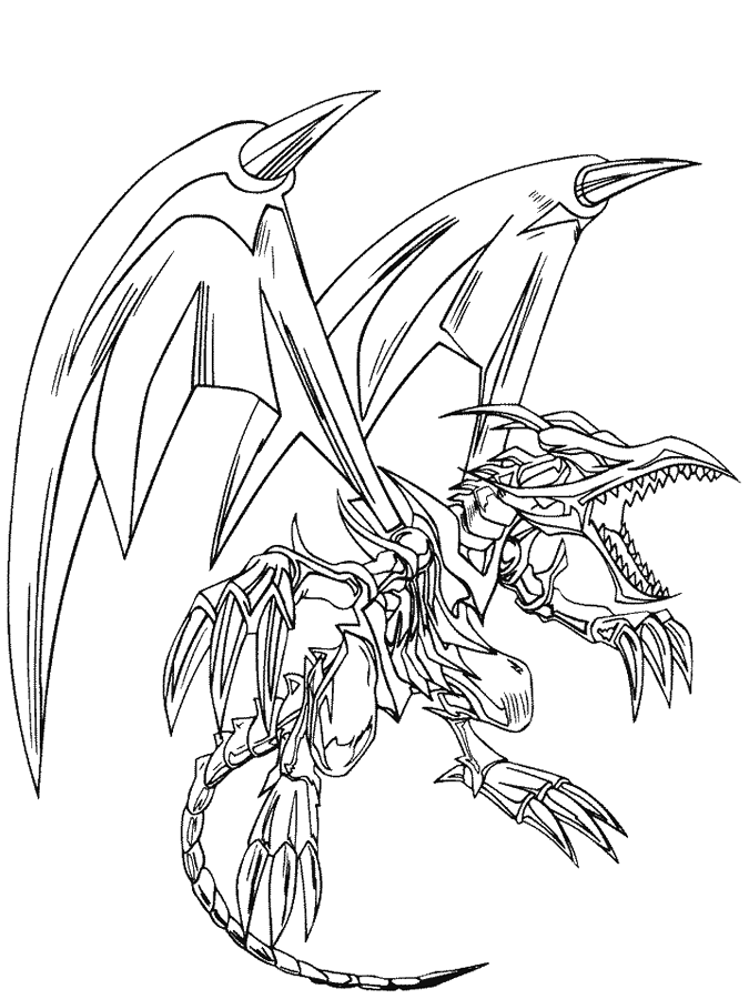 Coloring page: Yu-Gi-Oh! (Cartoons) #53064 - Free Printable Coloring Pages