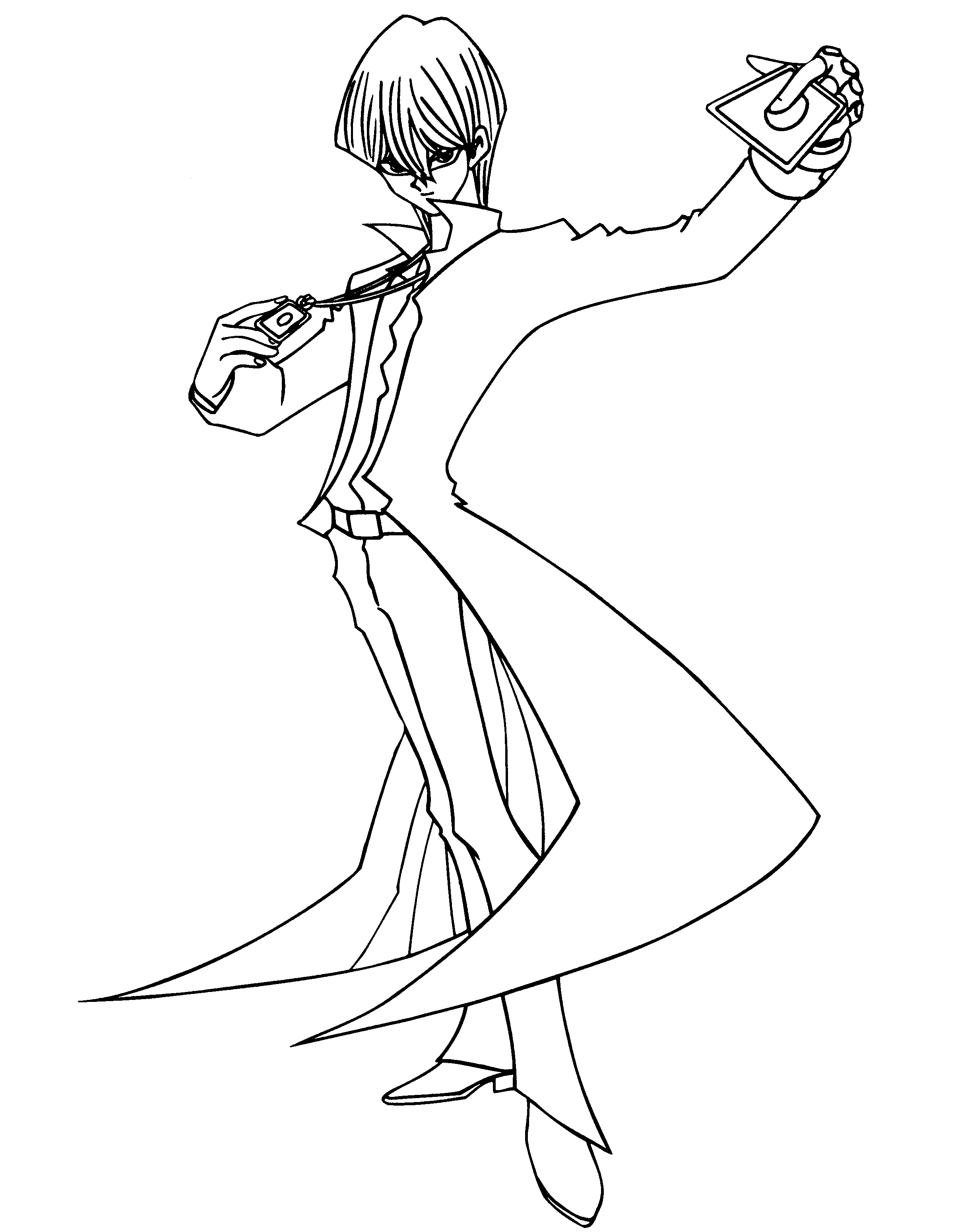 Coloring page: Yu-Gi-Oh! (Cartoons) #53065 - Free Printable Coloring Pages