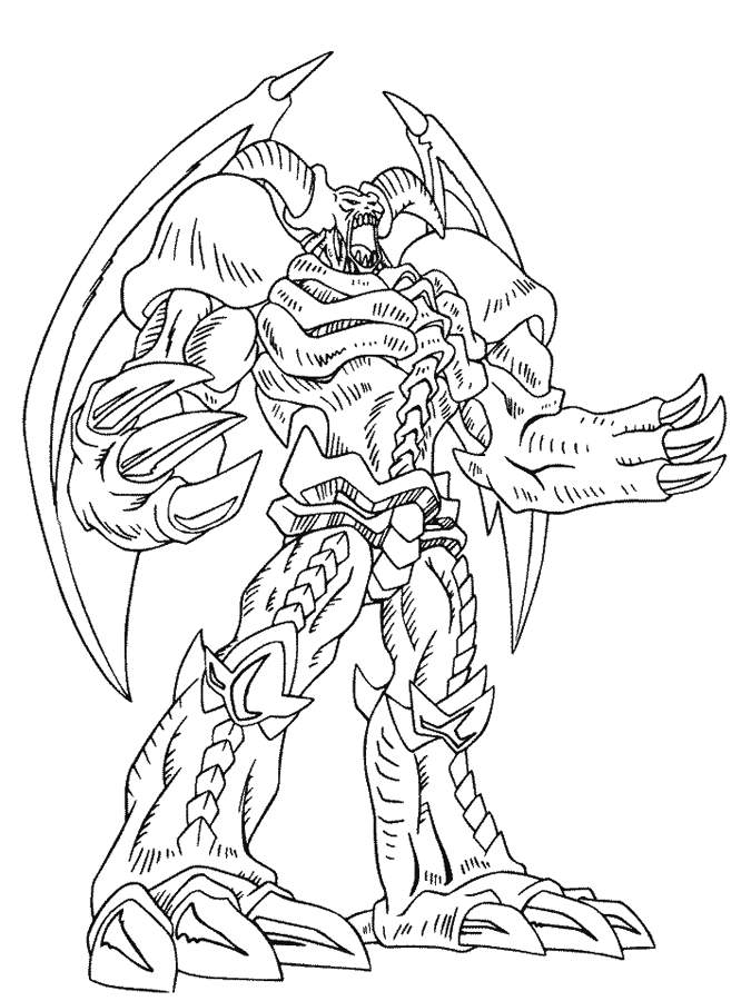 Coloring page: Yu-Gi-Oh! (Cartoons) #53069 - Free Printable Coloring Pages