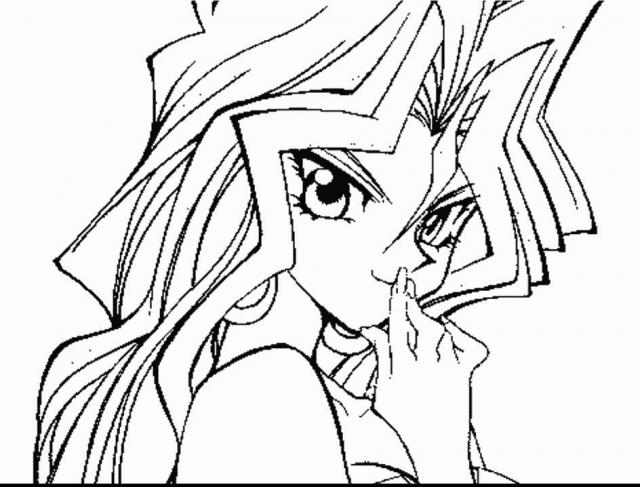 Coloring page: Yu-Gi-Oh! (Cartoons) #53074 - Free Printable Coloring Pages