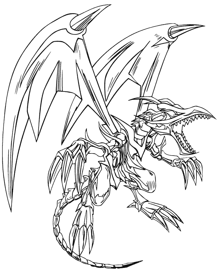 Coloring page: Yu-Gi-Oh! (Cartoons) #53080 - Free Printable Coloring Pages