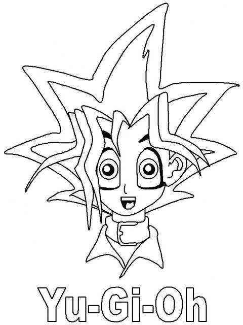 Coloring page: Yu-Gi-Oh! (Cartoons) #53126 - Free Printable Coloring Pages