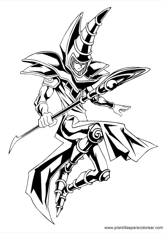 Coloring page: Yu-Gi-Oh! (Cartoons) #53138 - Free Printable Coloring Pages