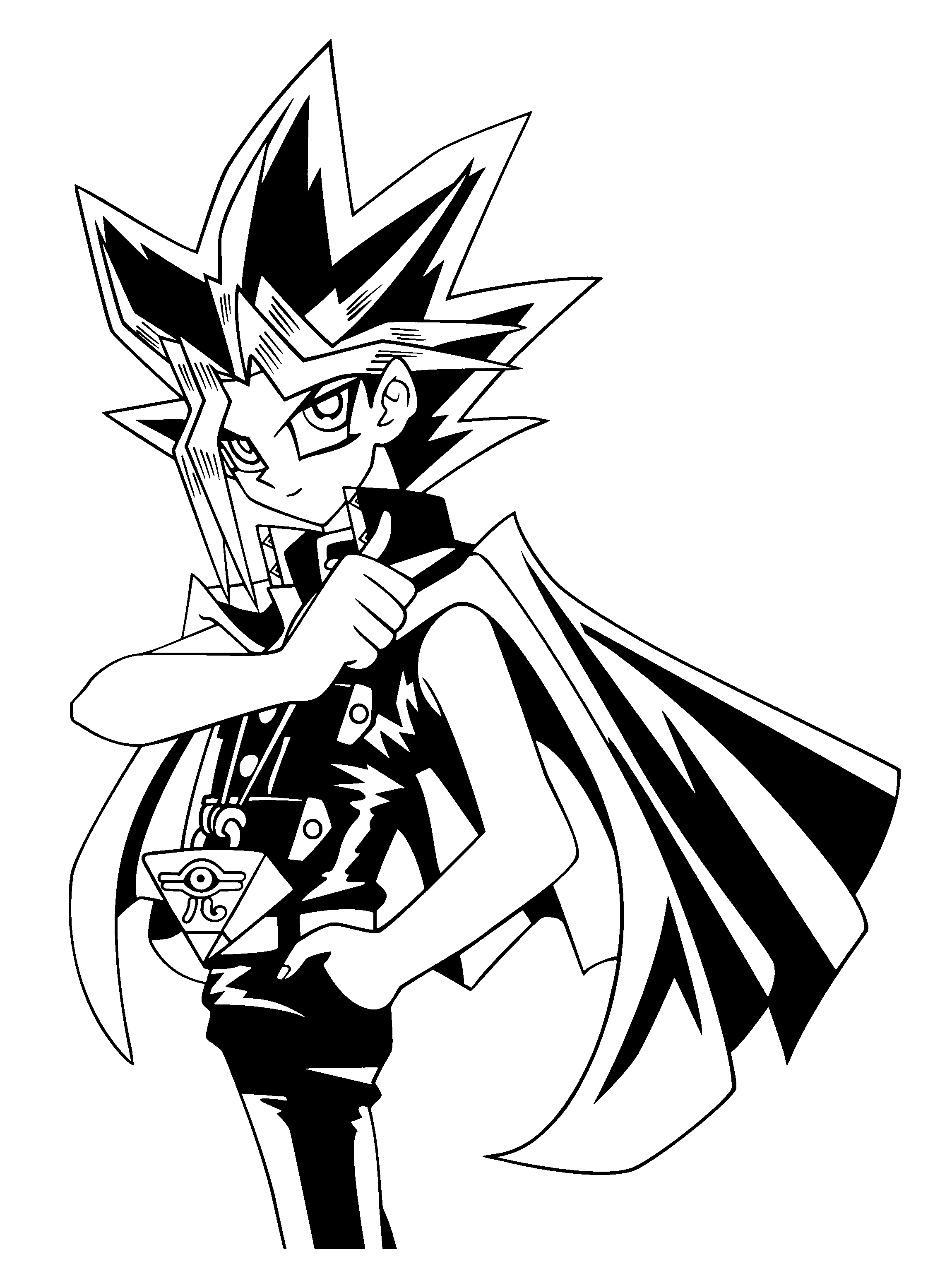 Coloring page: Yu-Gi-Oh! (Cartoons) #53141 - Free Printable Coloring Pages