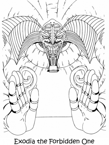 Coloring page: Yu-Gi-Oh! (Cartoons) #53143 - Free Printable Coloring Pages