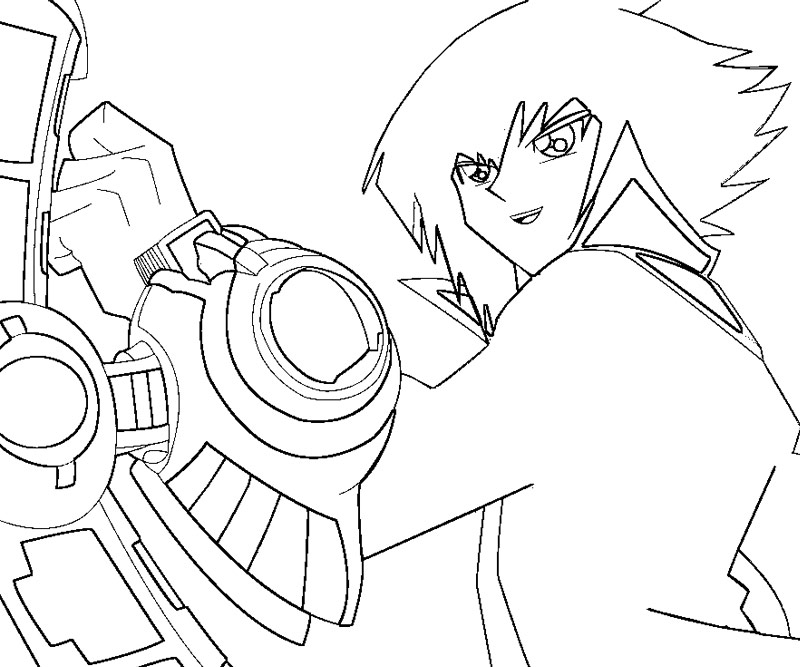 Coloring page: Yu-Gi-Oh! (Cartoons) #53145 - Free Printable Coloring Pages