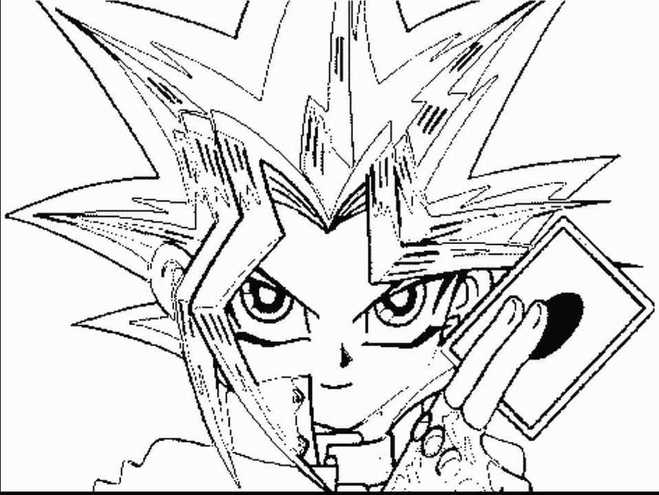 Coloring page: Yu-Gi-Oh! (Cartoons) #53152 - Free Printable Coloring Pages