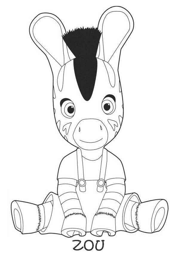 Coloring page: Zou (Cartoons) #24574 - Free Printable Coloring Pages