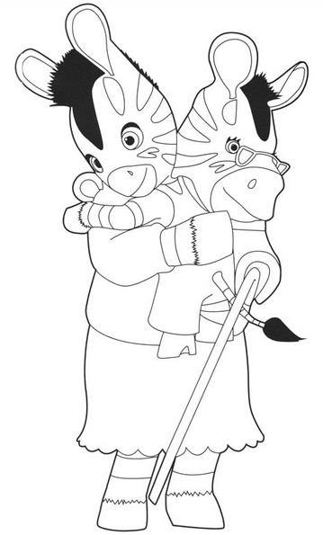 Coloring page: Zou (Cartoons) #24576 - Free Printable Coloring Pages