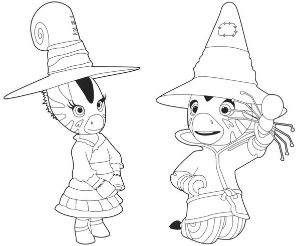 Coloring page: Zou (Cartoons) #24581 - Free Printable Coloring Pages