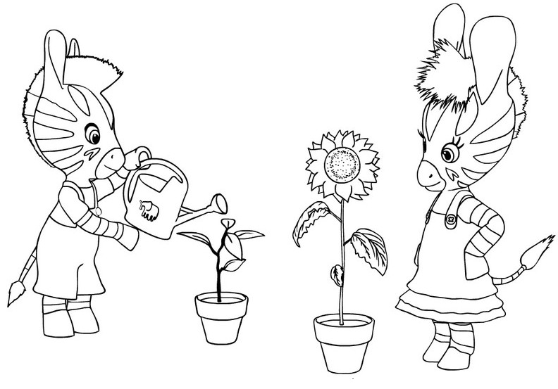 Coloring page: Zou (Cartoons) #24588 - Free Printable Coloring Pages
