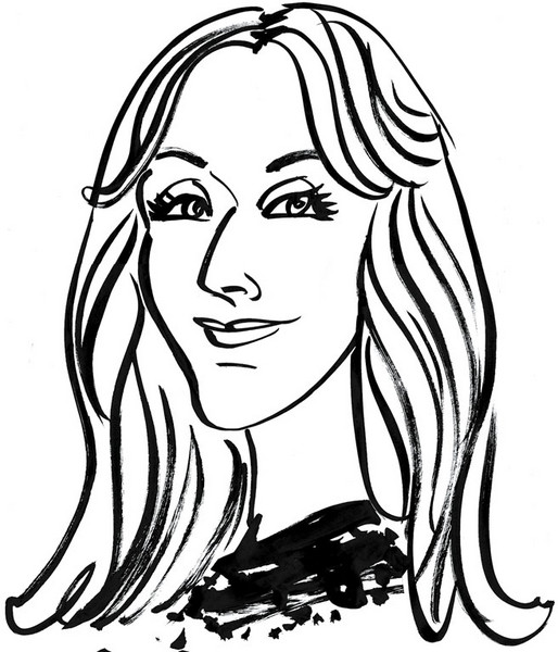 Coloring page: Céline Dion (Celebrities) #122583 - Printable coloring pages