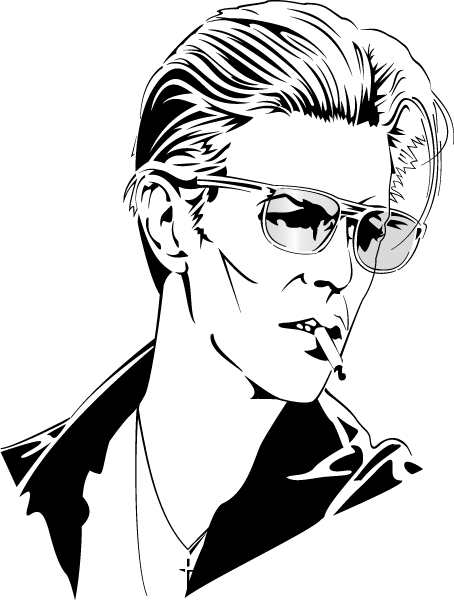 Coloring page: David Bowie (Celebrities) #121955 - Free Printable Coloring Pages