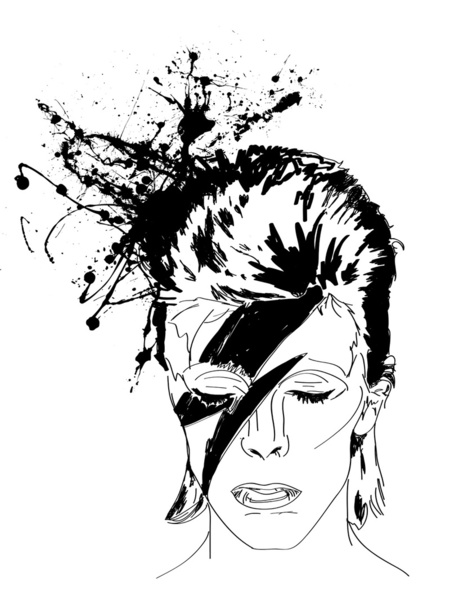 Coloring page: David Bowie (Celebrities) #122003 - Free Printable Coloring Pages