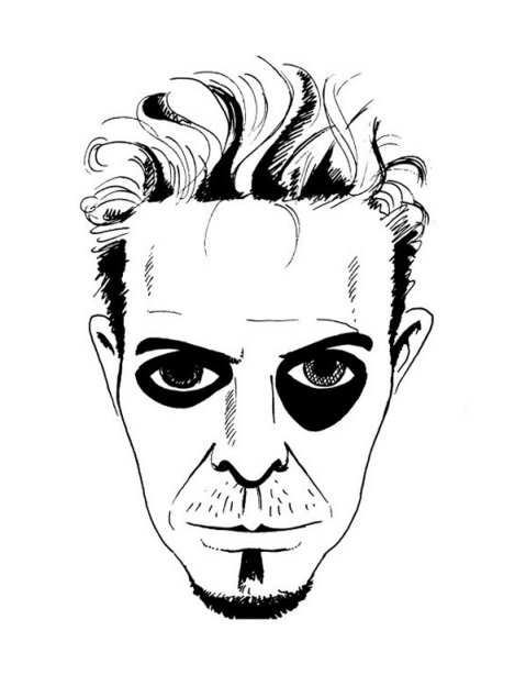 Coloring page: David Bowie (Celebrities) #122145 - Free Printable Coloring Pages
