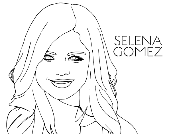 Coloring page: Selena Gomez (Celebrities) #123822 - Printable coloring pages