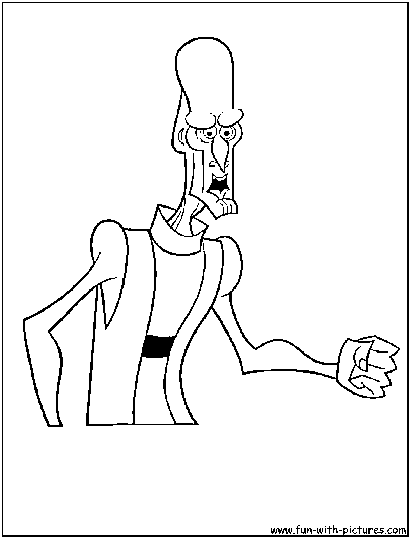 Coloring page: Alien (Characters) #94678 - Free Printable Coloring Pages
