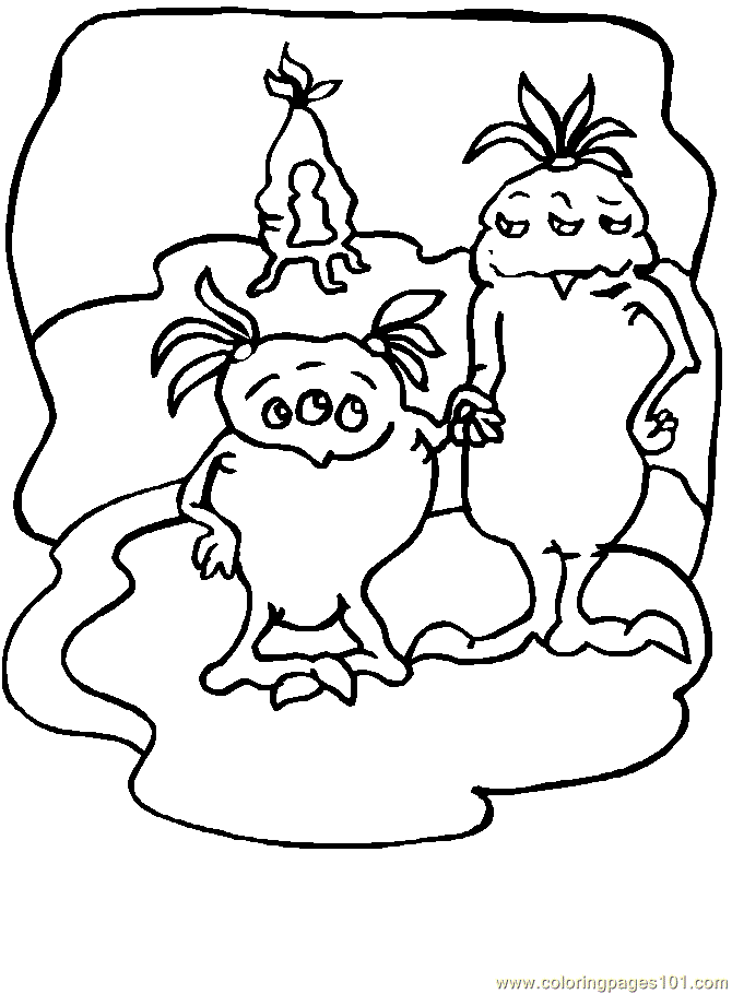 Coloring page: Alien (Characters) #94716 - Free Printable Coloring Pages