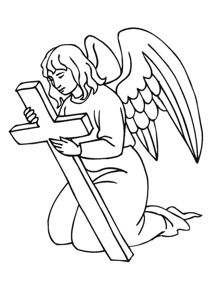 Free printable Angel coloring page #203802 from Characters collection Free printable Angel coloring page #203802 from Characters collection