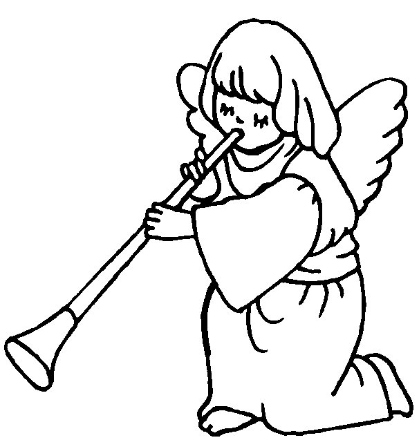 Coloring page: Angel (Characters) #86244 - Free Printable Coloring Pages