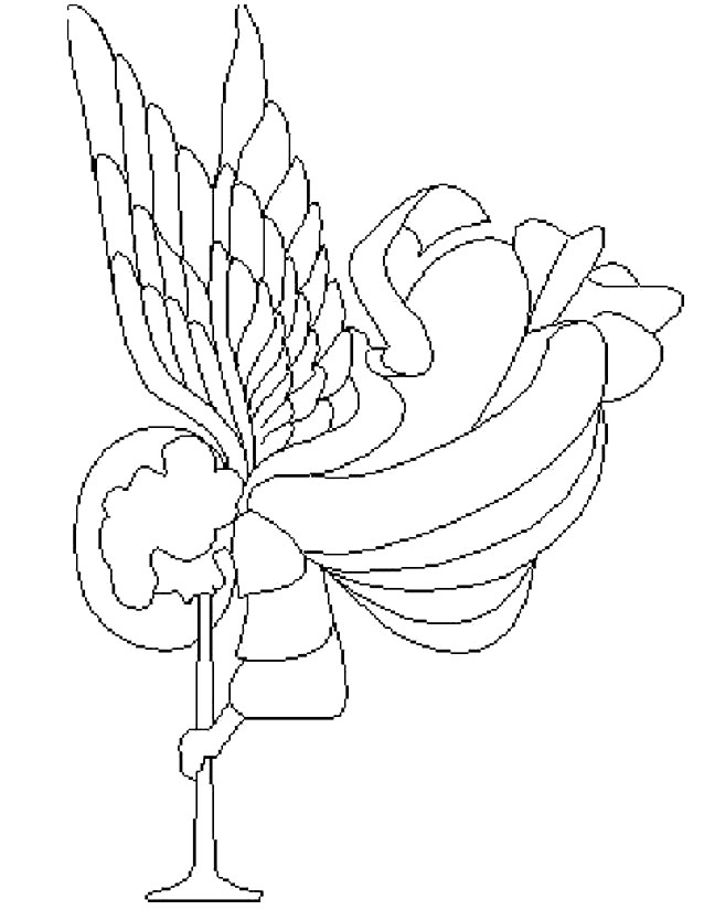 Coloring page: Angel (Characters) #86273 - Free Printable Coloring Pages