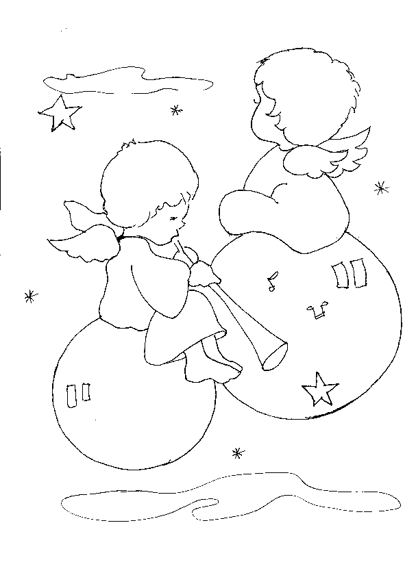Coloring page: Angel (Characters) #86274 - Printable coloring pages