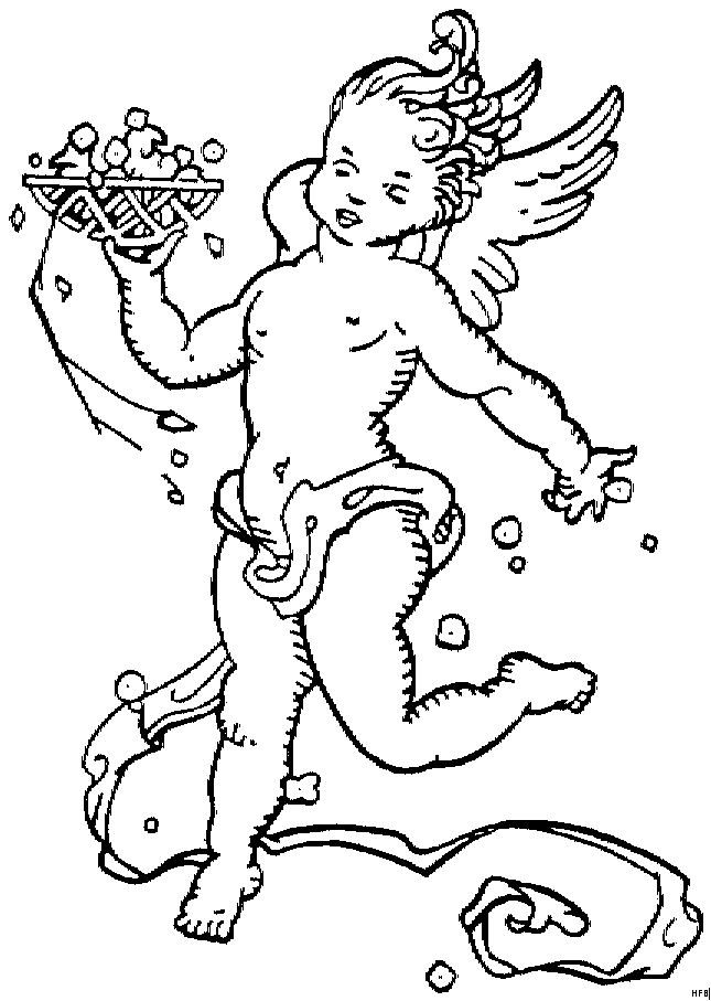 Coloring page: Angel (Characters) #86301 - Printable coloring pages