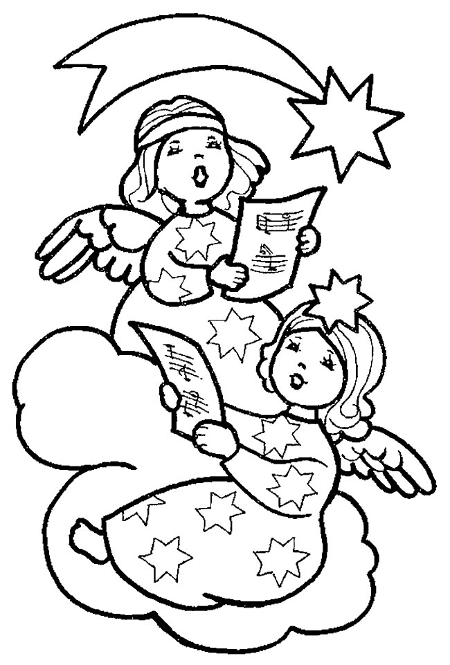 Coloring page: Angel (Characters) #86302 - Free Printable Coloring Pages