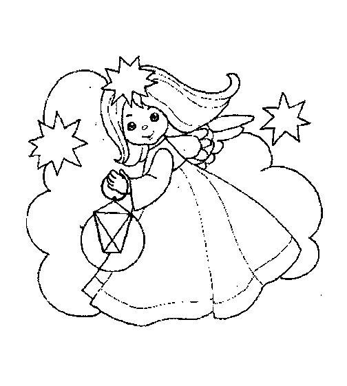 Coloring page: Angel (Characters) #86333 - Free Printable Coloring Pages