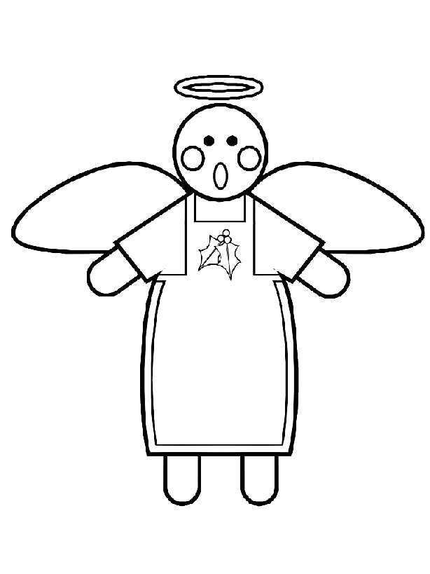 Coloring page: Angel (Characters) #86341 - Printable coloring pages