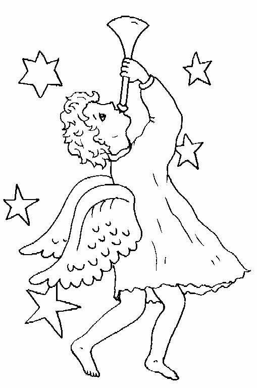 Coloring page: Angel (Characters) #86354 - Free Printable Coloring Pages